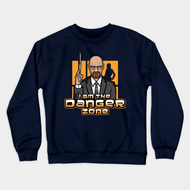 I am the Danger Zone Crewneck Sweatshirt by TrulyEpic